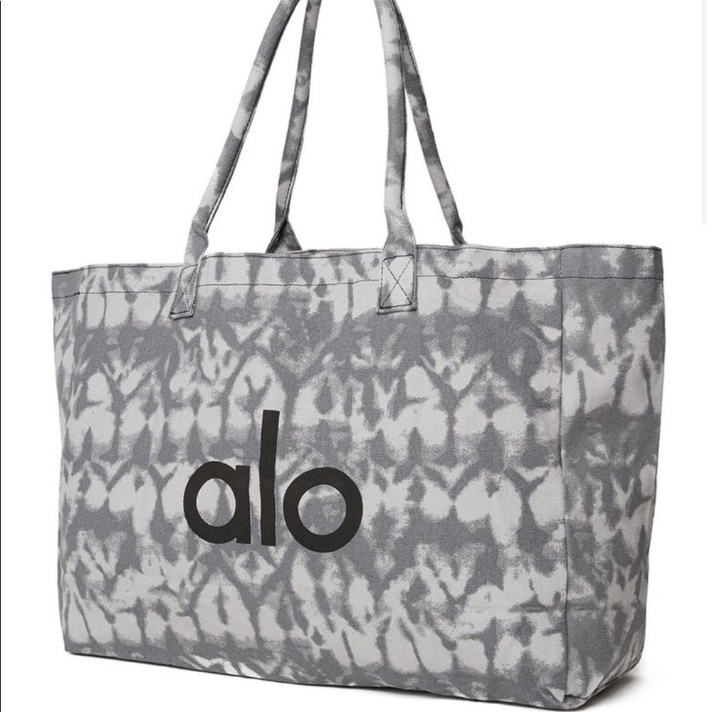 Oversized canvas shopper tote